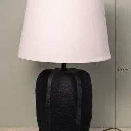 Whispering Homes Black Retro Style Pine Cone Table Lamp image 4
