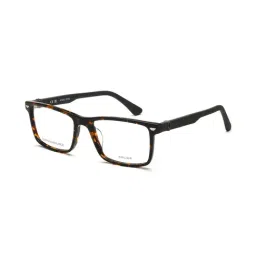 Police VPLF74K54714FR Havana Rectangular Eye Frame for Men-picture-41
