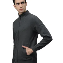 ALCIS Grey Mock Collar Sweatshirt image 3