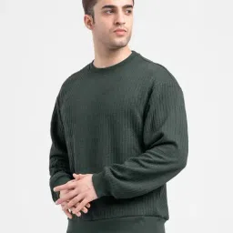 Red Tape Green Regular Fit Sweatshirt image 3