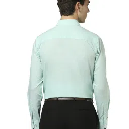 Raymond Green Cotton Regular Fit Shirt image 2