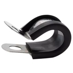 RS PRO 20mm Black, Mild Steel P Clip, 2538539 (Bag of 20 Pcs)-picture-14