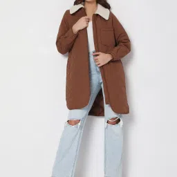 Vero Moda Brown Regular Fit Jacket image 4