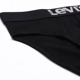Levi's Black Cotton Regular Fit Briefs image 5