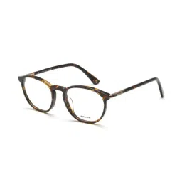 Police VPLD12K50722YFR Havana Oval Eye Frames For Men-picture-21