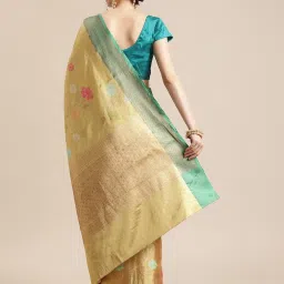 Banarasi Silk Works  Woven Saree with Blouse image 2