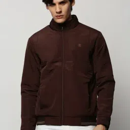 showoffff SHOWOFF Coffee Brown Slim Fit Jacket-picture-11