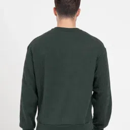 Red Tape Green Regular Fit Sweatshirt image 2