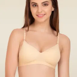Tweens Beige Non Wired Padded Seamless Bra-picture-17
