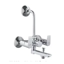 PLATO Arina 3 in 1 Wall Mixer Brass Chrome Finish Silver, AR-015-image-84