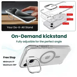 SPRIG Unisex iPhone 15 Impact Resistant Magsafe Solid Bumper Case image 2