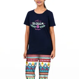 ACTLIVE Girls Blue Cotton Blend Clothing Set-picture-28