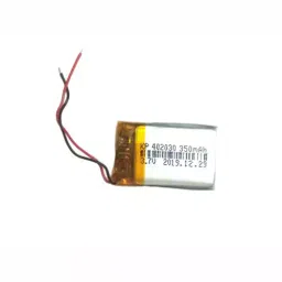 KP 3.7 V 350 mAh Lithium-ion polymer Rechargeable Battery, KP-402030 image 1