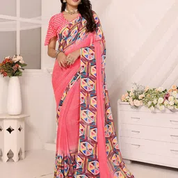 moda rapido ANAND SAREES Poly Georgette Saree-picture-33