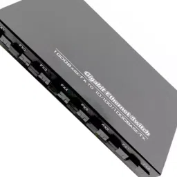 Hanutech Gigabit Optical Fiber Switch (8 Optical + 2 Electrical) image 3