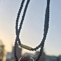 Divine souvenirs Unisex Pearls Beaded & Rudhraksh Studded Chain-picture-40