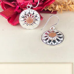 Zhupuk Floral Drop Fish Hook Earwire Earrings-picture-41