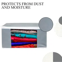 AMAK INC Grey Fabric Multi-Utility Wardrobe Organisers image 5