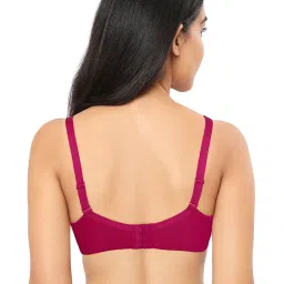 Amante Fuscia Cotton T-Shirt Bra image 2