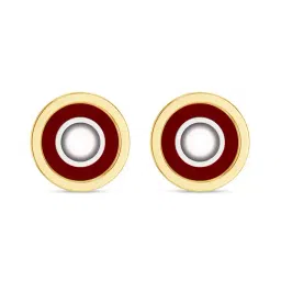 kisna diamond & gold jewellery KISNA 18K Pure Yellow Gold Encircle Gold Earrings for Women-picture-21