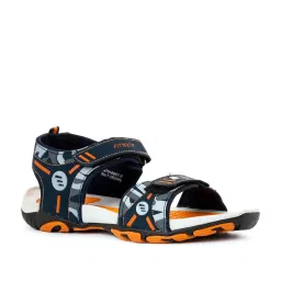 khadim Fitnxt by Khadims Men's Navy Floater Sandals image 1