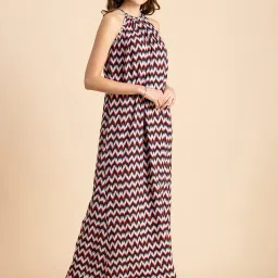 Moomaya Multicolor Printed Maxi Dress image 1