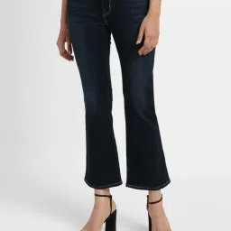 Levi's Blue Blended Bootcut Mid Rise Jeans image 1
