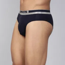 Levi's Navy Cotton Regular Fit Briefs image 3