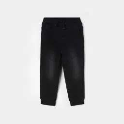 Juniors by Lifestyle Black Cotton Regular Fit Jeans image 1