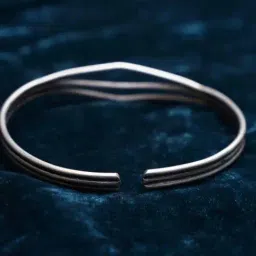 Jaypore Silver Cuff Bracelet image 3