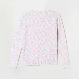 Fame Forever by Lifestyle Kids Multicolor Embroidered Full Sleeves Sweater image 2