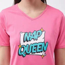 Miss Chase Pink T-shirt Dress image 5