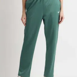 Reebok Green Regular Fit Trackpants-image-67