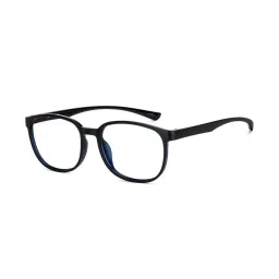 Lenskart Blu LB E14284 Black Full Rim Square Zero Power Computer Glasses image 1