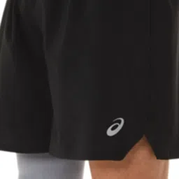 Asics Black Regular Fit Shorts image 4