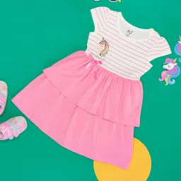 YU by Pantaloons Kids Multicolor Printed Dress image 1