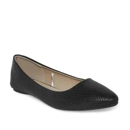 Forever Glam by Pantaloons Women's Black Flat Ballets image 2