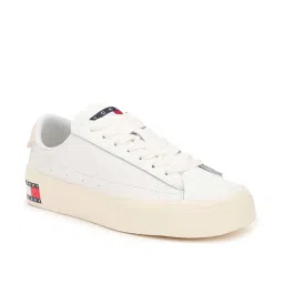 Tommy Hilfiger Women's Off White Casual Sneakers image 2