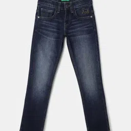 United Colors of Benetton Kids Blue Slim Fit Jeans-picture-28