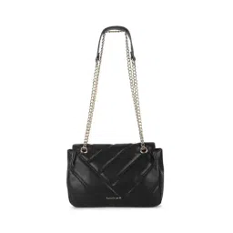 Fastrack CL7 Black Quilted Medium Sling Handbag image 5