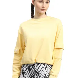 Rock.it Yellow Regular Fit Sweatshirt image 1