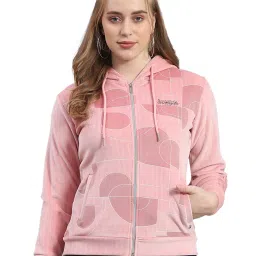 Monte Carlo Pink Graphic Print Hoodie image 1