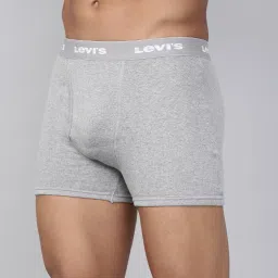 Levi's Grey Cotton Regular Fit Trunks image 3
