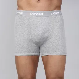 Levi's Grey Cotton Regular Fit Trunks image 1