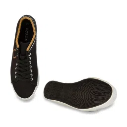 Forca by Lifestyle Men's Black Casual Sneakers image 3