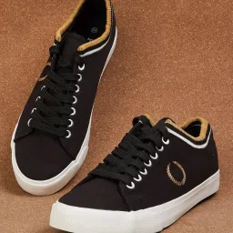 Forca by Lifestyle Men's Black Casual Sneakers image 1