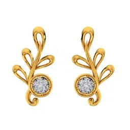 P.C. Chandra Jewellers 14k Gold Earrings for Women-picture-37