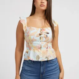 Guess Multi Print Cap sleeves Tops image 1