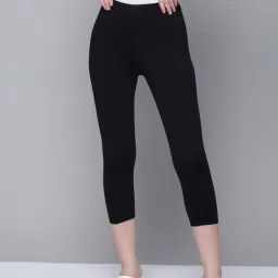 Kryptic Black & Maroon Cotton Capris - Pack Of 2 image 2