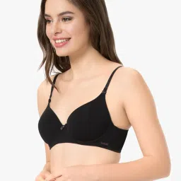 Every De by Amante Black Padded Under Wired Everyday Bra image 3